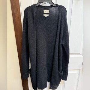 Wilfred Free Long Ribbed Cardigan